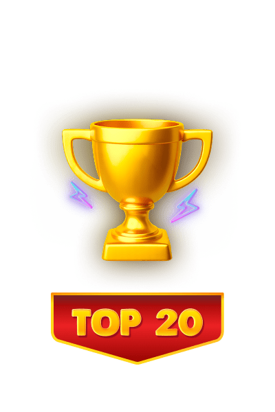 Finish in TOP 20 in a tournament